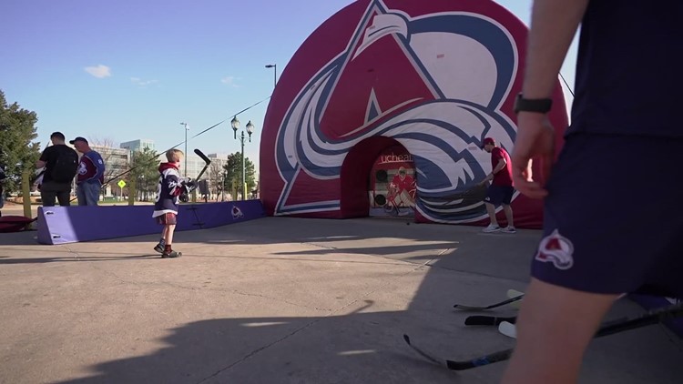 Avs fans gather at Ball Arena for make-or-break Game 7