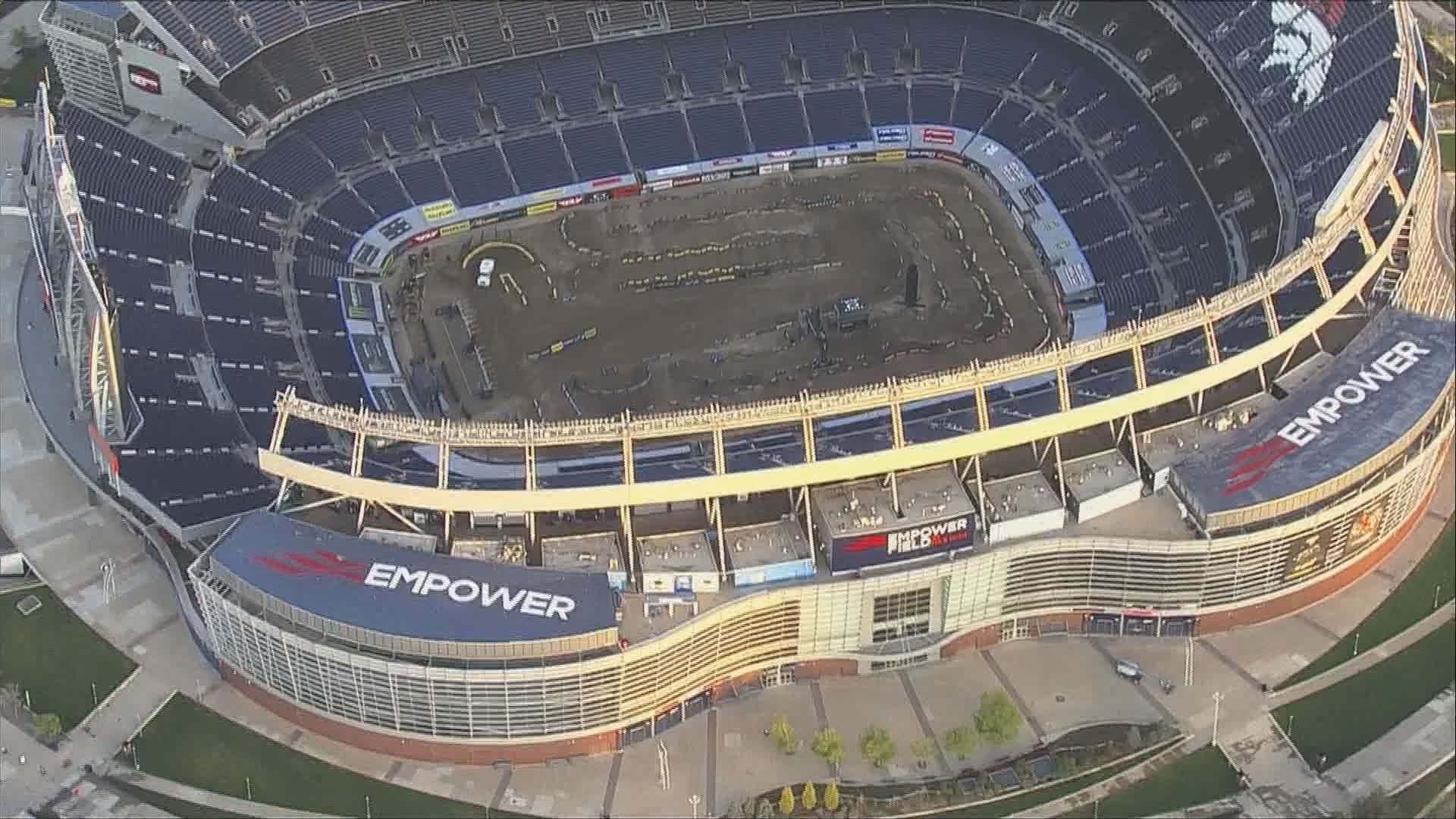 AMA Supercross returns to Denver this weekend. The supercross series will race at Empower Field at Mile High.