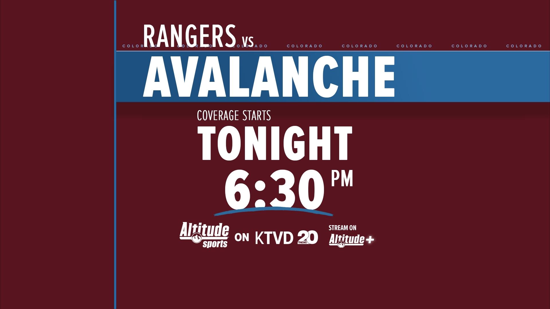 colorado-avalanche-host-struggling-rangers-tuesday-night-on-ktvd