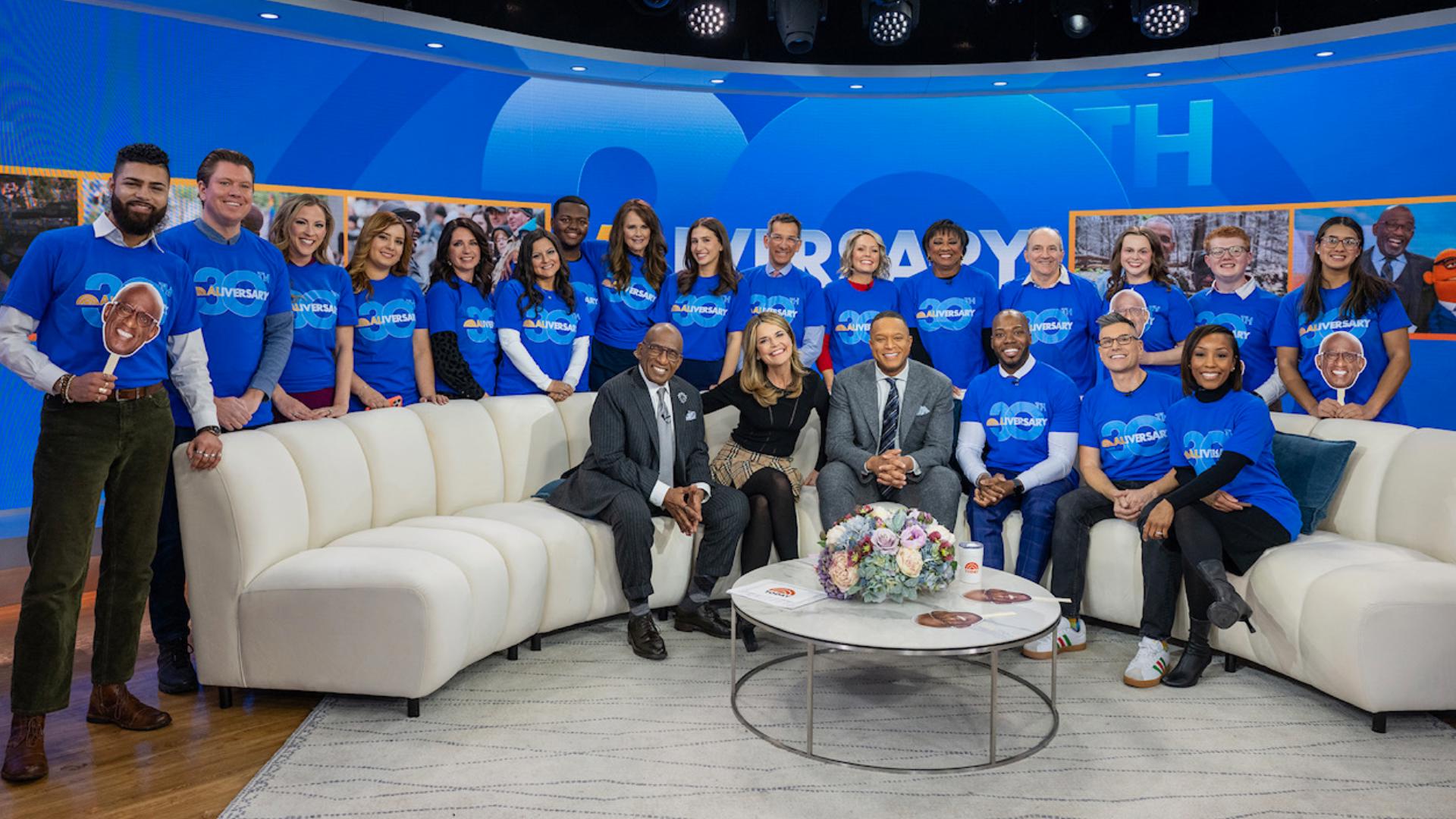 9NEWS' Kathy Sabine honors Al Roker in 30th anniversary celebration ...