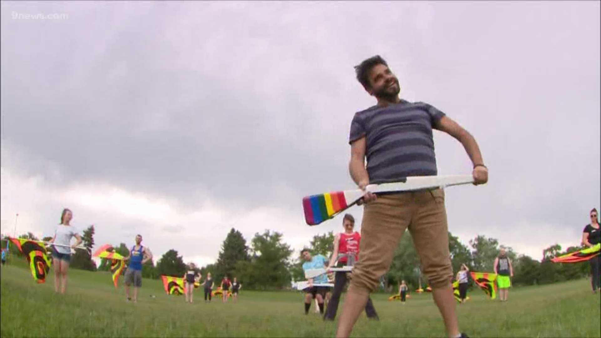 The Colorado Colorguard Allstars, also known as the Flaggots Denver, will be marching in Denver's PrideFest parade.