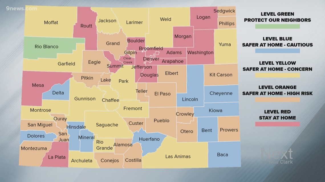 These Colorado counties are moving to Level Red COVID ...
