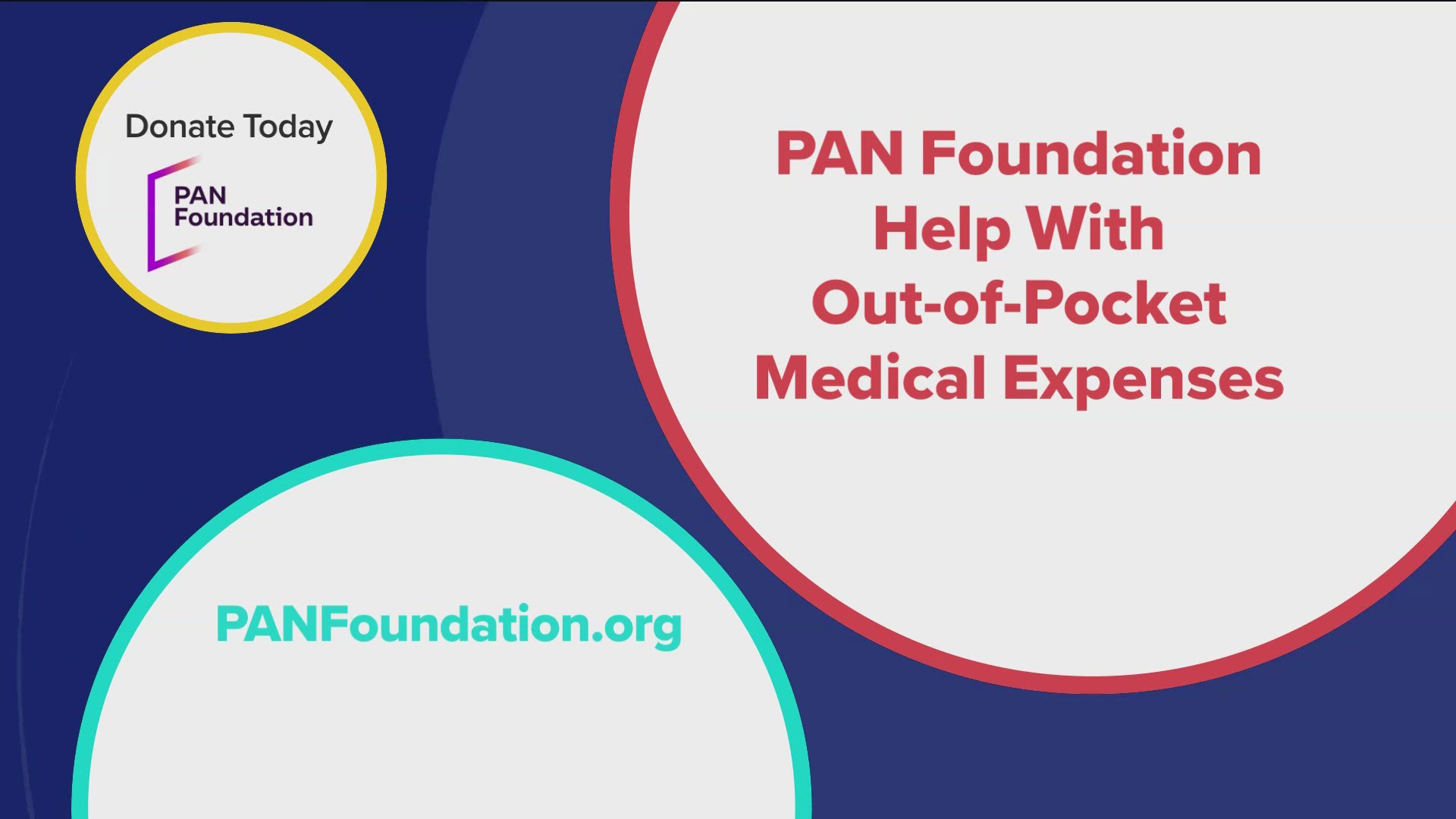 The PAN Foundation is there to help with financial assistance for medical care. Learn more and see if you qualify at PANFoundation.org/Assistance. 