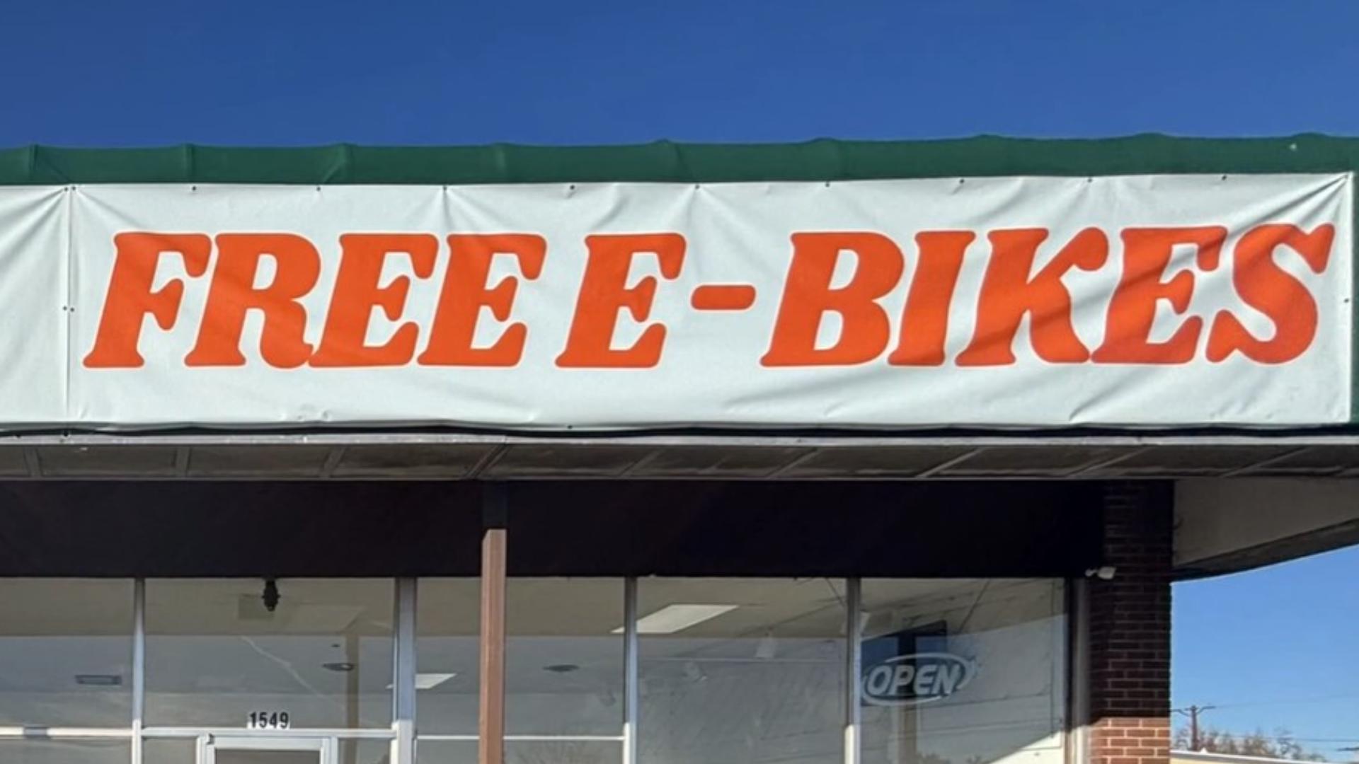 'Free e-bike' shop owner dares feds to charge him