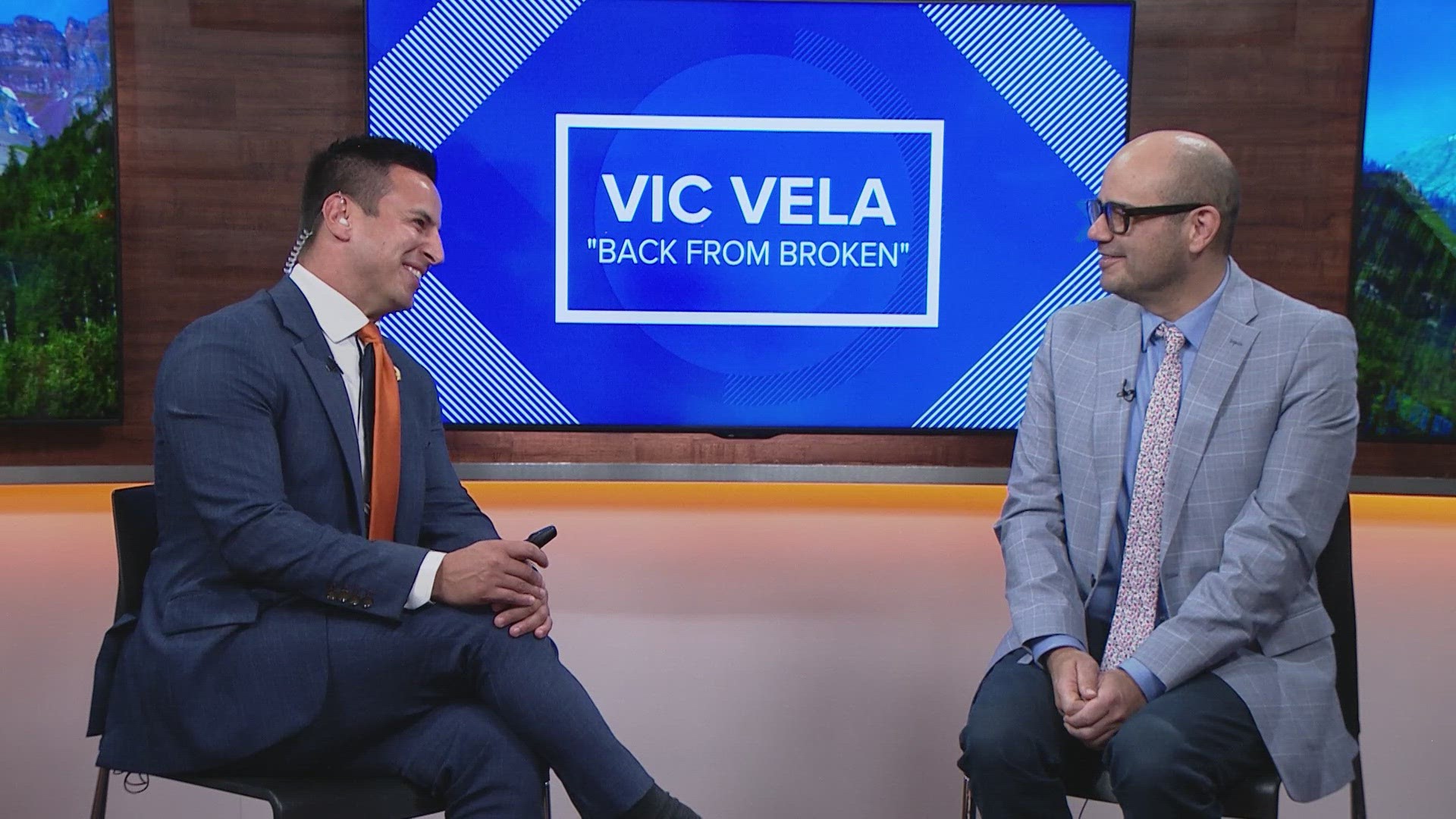 Vic Vela talks about his podcast "Back from Broken" about recovery and comeback stories after wrapping up the latest season.