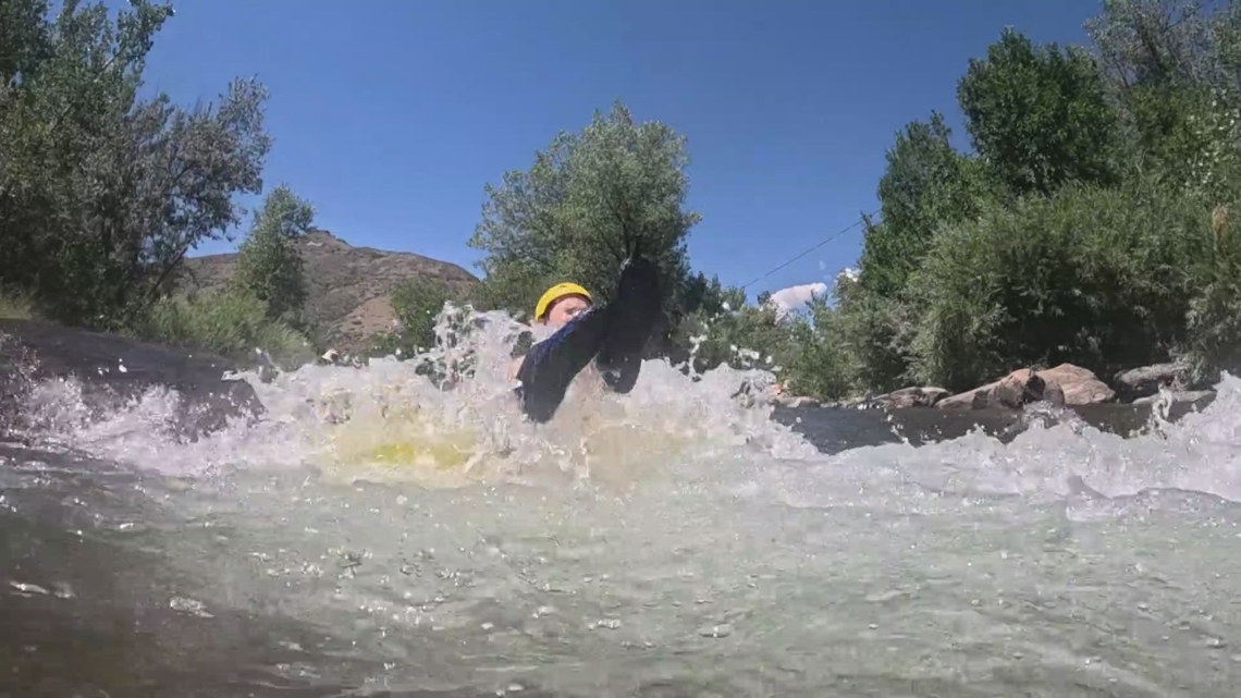 Denver heat sends crowds to Clear Creek for a cool escape