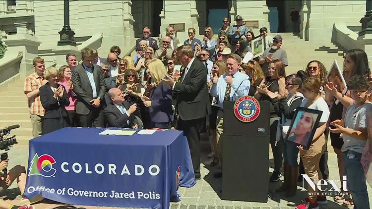 Gov. Jared Polis signs fentanyl bill into law