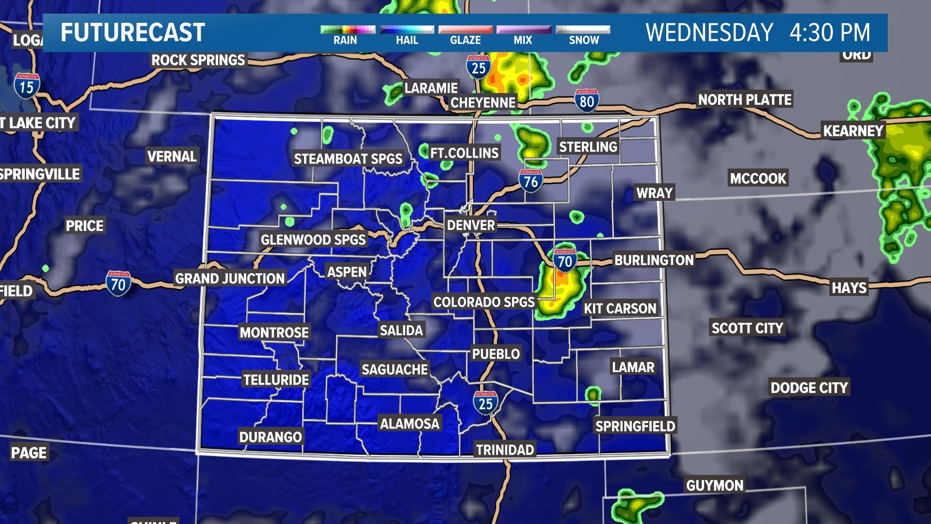 Colorado Weather: Severe Storms Wednesday, Thursday | 9news.com