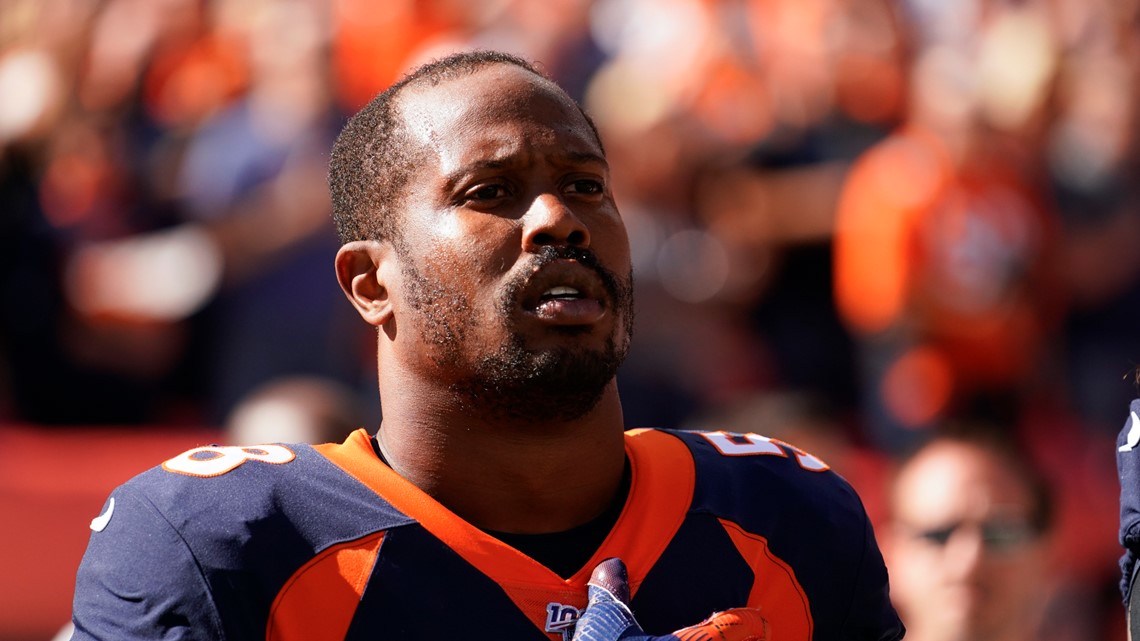 9NEWS Sports Denver on X: .@VonMiller honored former Denver