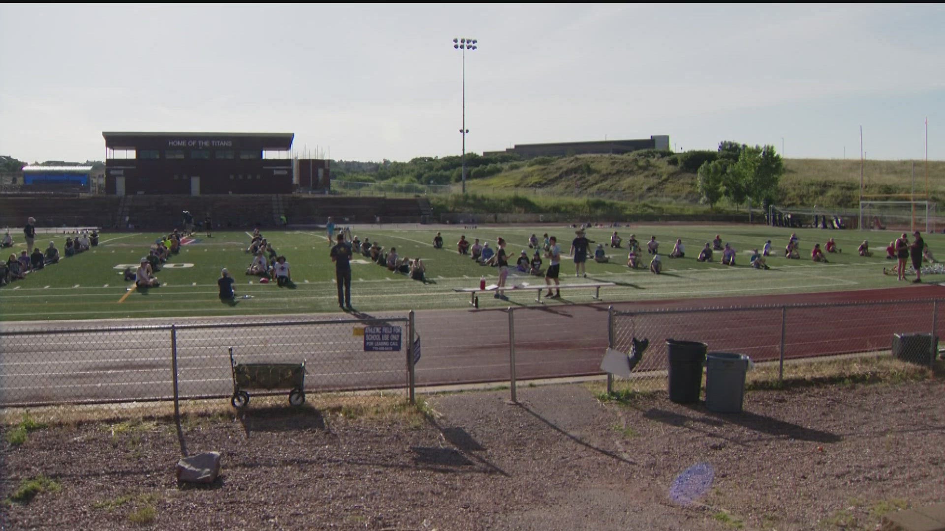 Colorado high school marching band camps give seniors a lasting memory.