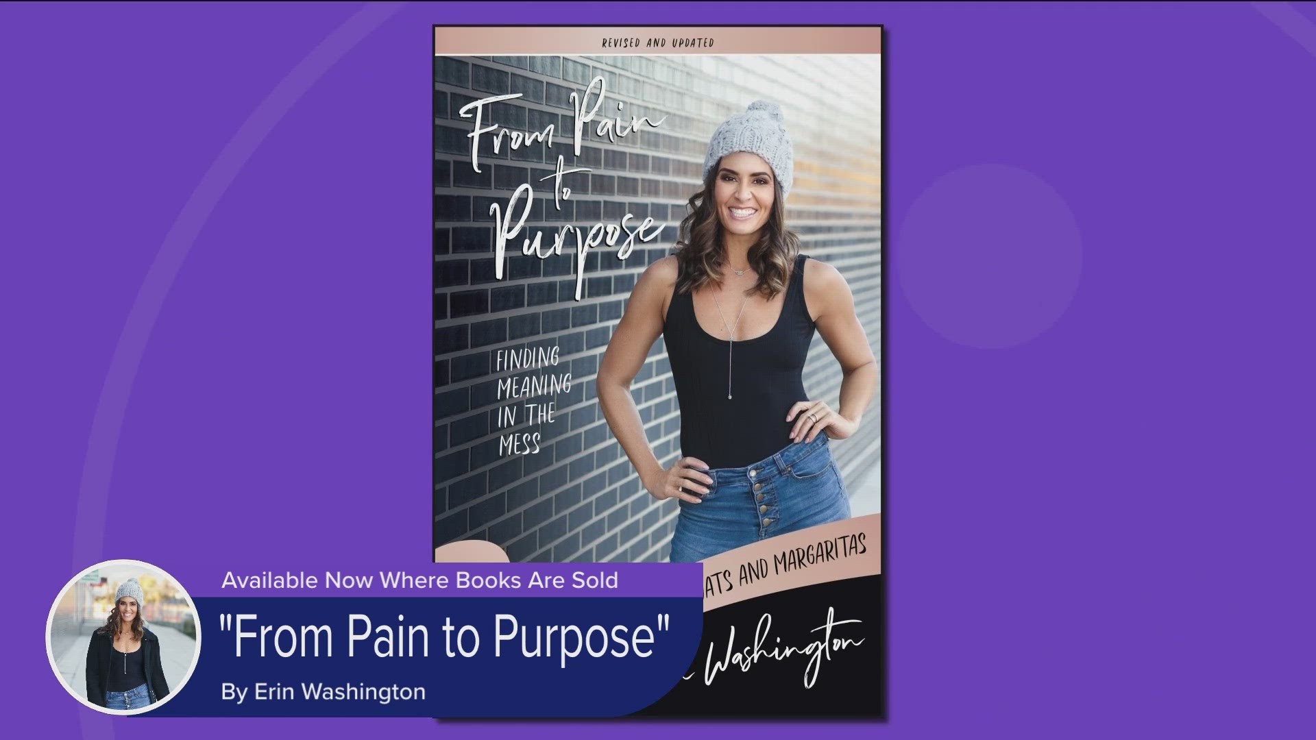 "From Pain to Purpose" is available now, wherever books are sold.