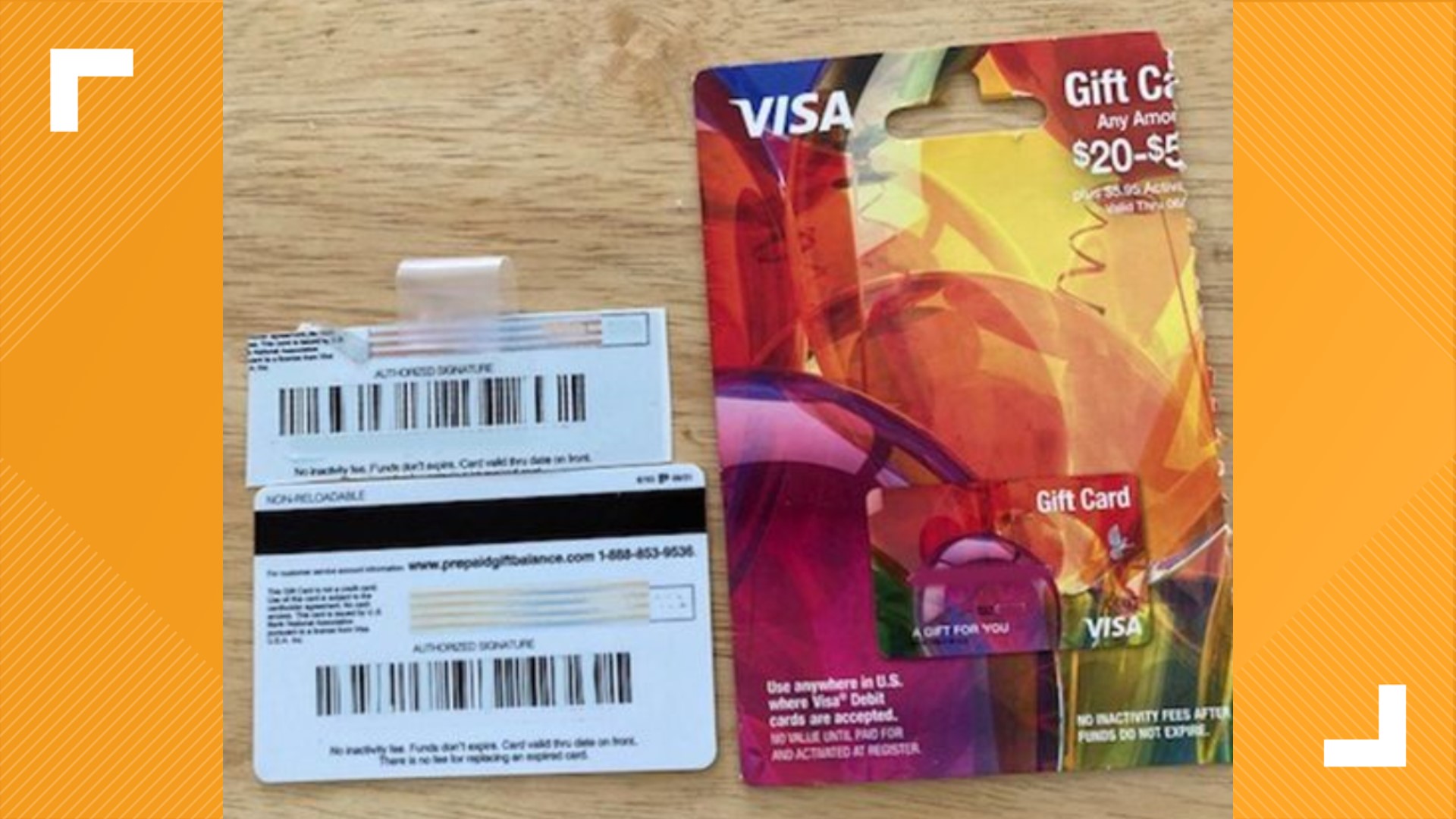 Scammers are putting fake barcodes on gift cards in stores | 9news.com