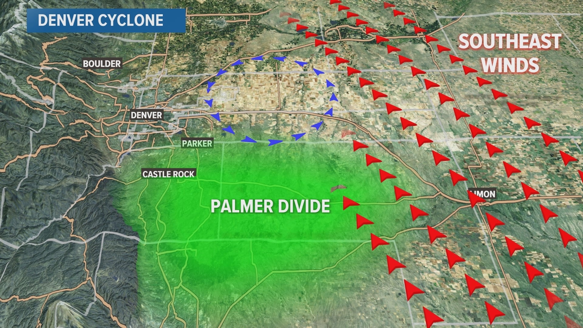 Why Denver International Airport gets so many tornadoes