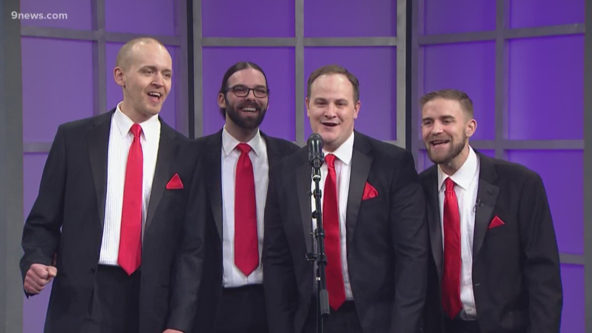 Sound of the Rockies can send four dapper men in tuxedos to your loved one’s home or place of work to deliver them a singing telegram this Valentine's Day.