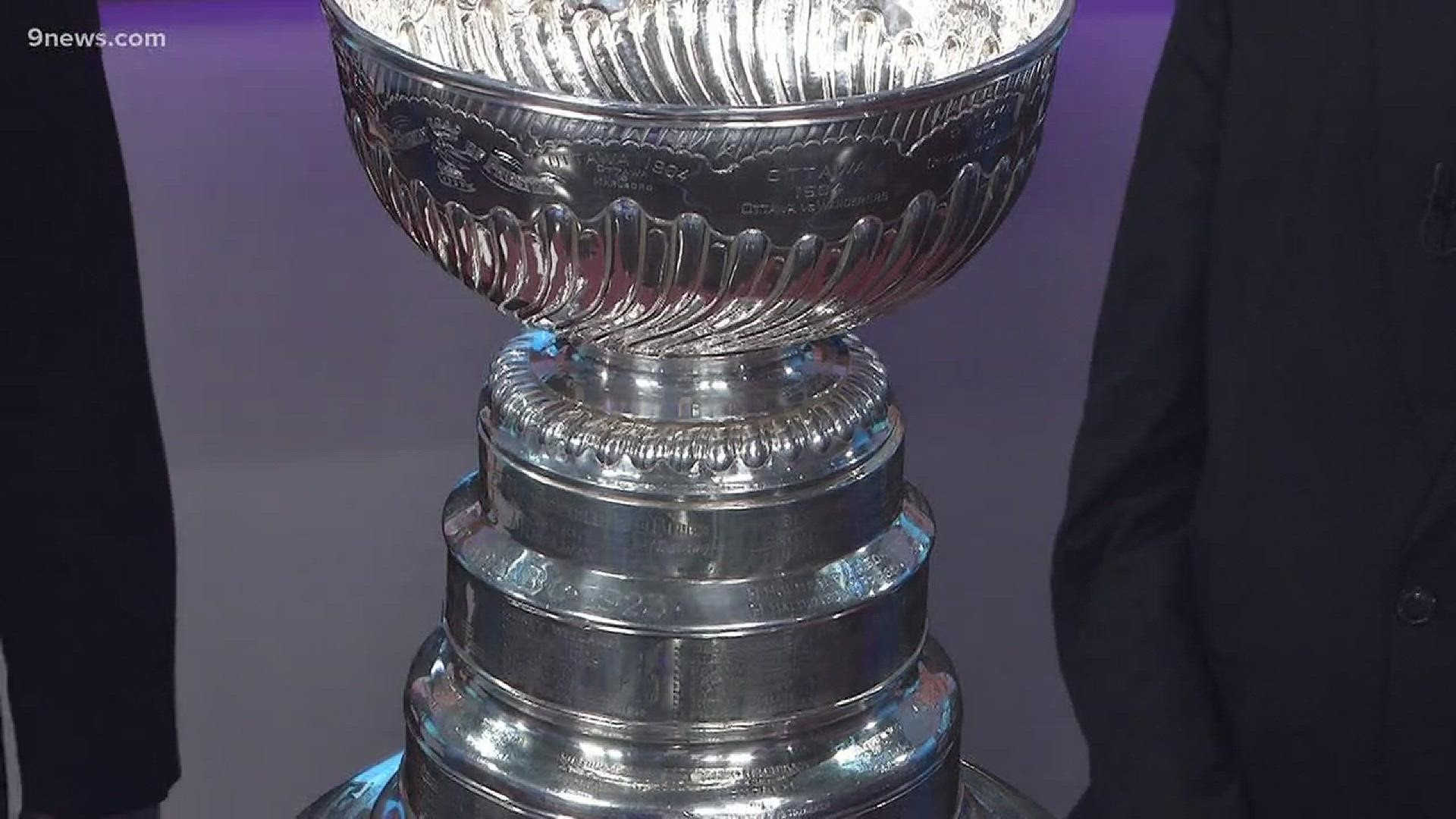 It's the most famous trophy in sports. NHL players work their whole lives to earn the right to touch it. It's the Stanley Cup, and it's taking a tour of Denver Thursday.