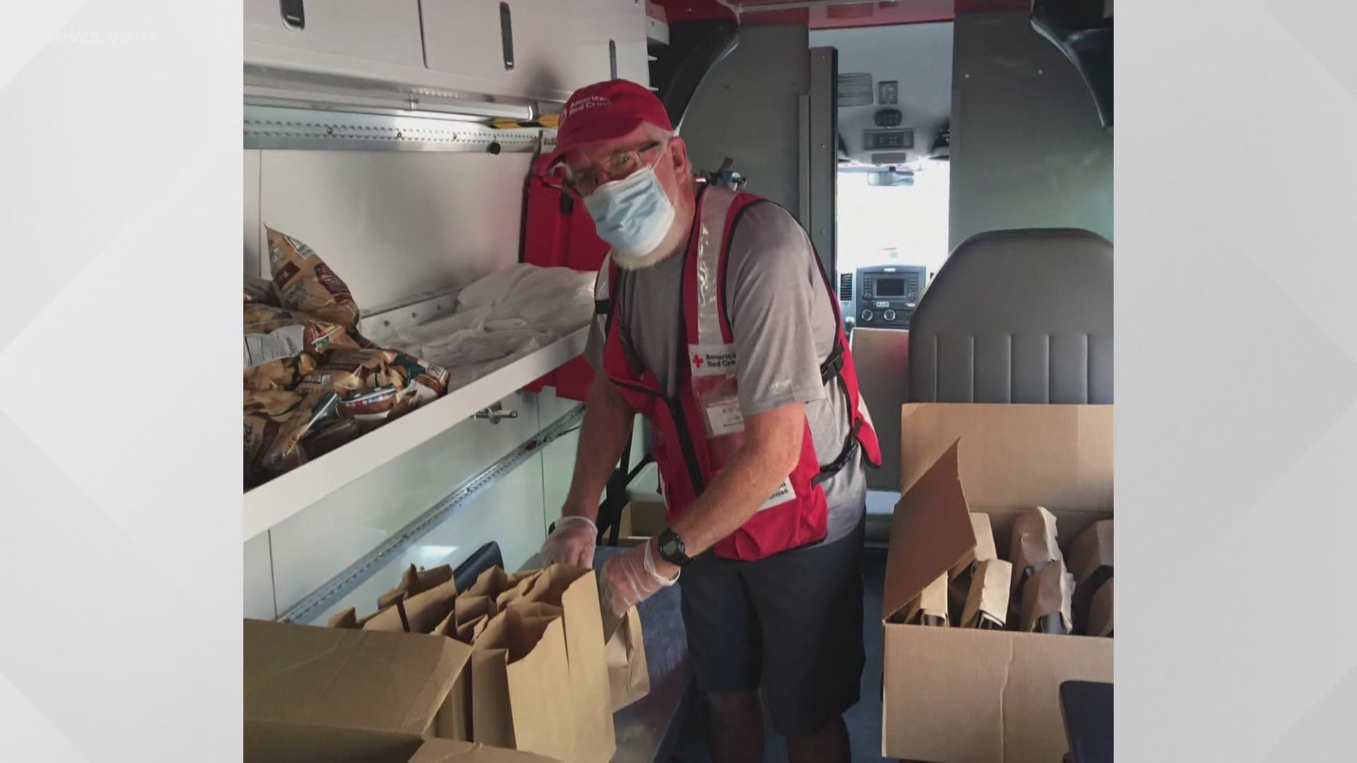 The nonprofit organization helped with tens of thousands of meals and hotel rooms for those displaced during the wildfire season.