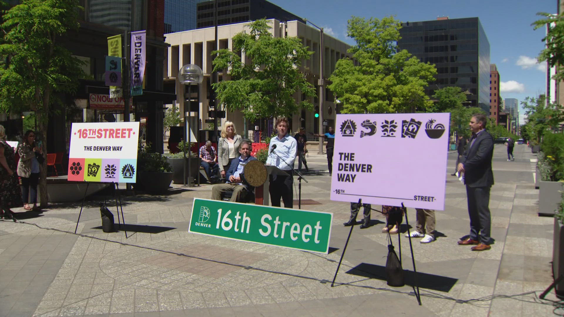 The Downtown Denver Partnership paid a marketing team $100,000 to rebrand the 16th Street Mall as...16th Street.