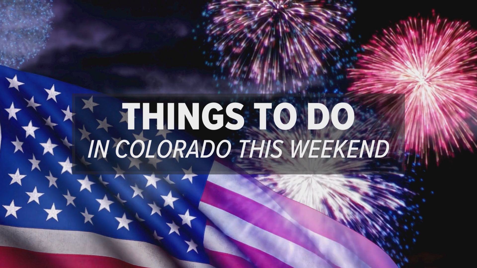 Colorado celebrates Independence Day with fireworks, lasers and drones, the Cherry Creek Arts Festival, and Fan Expo Denver.