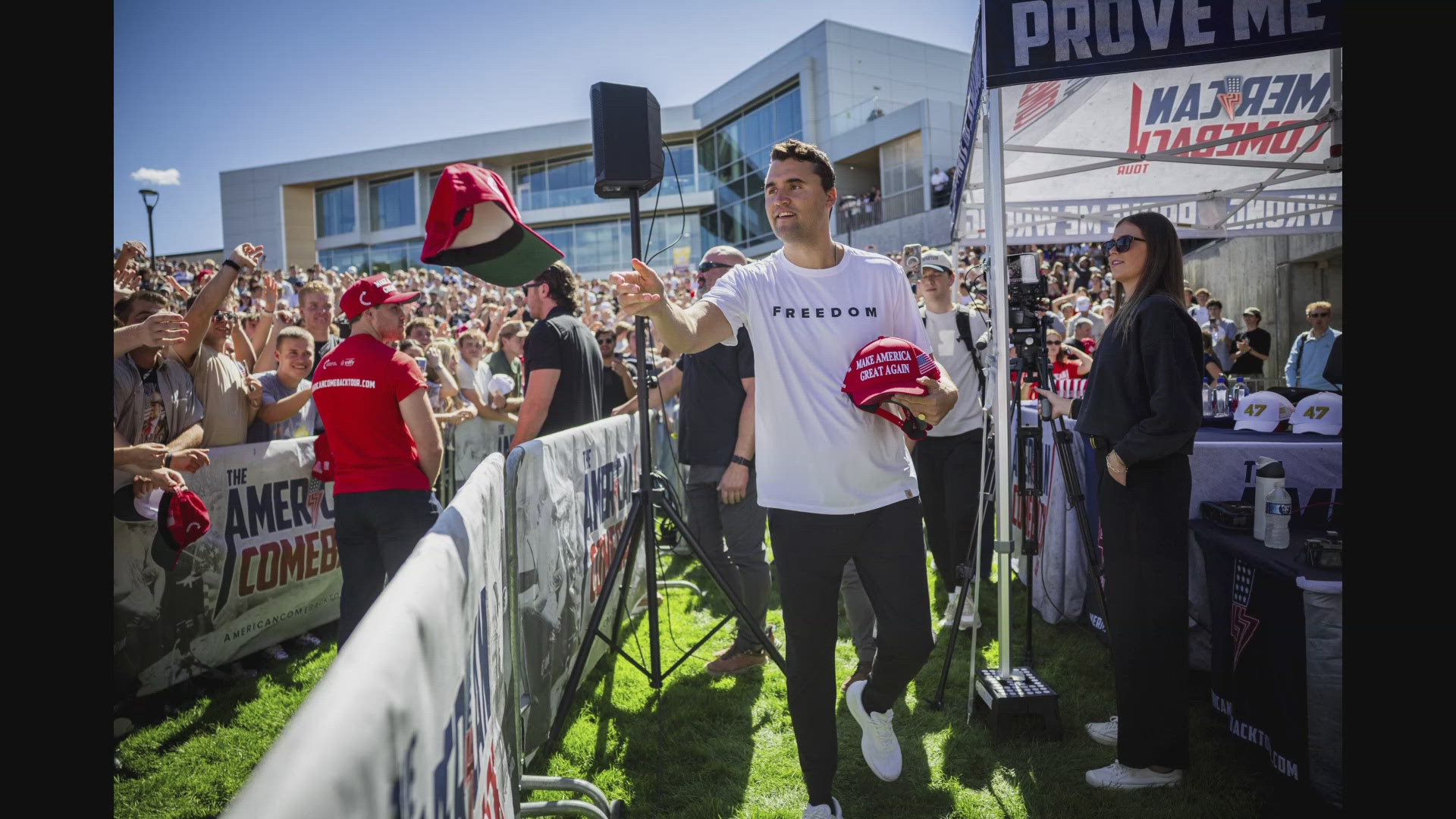 Charlie Kirk's assassination sparks speech policing debate | 9news.com