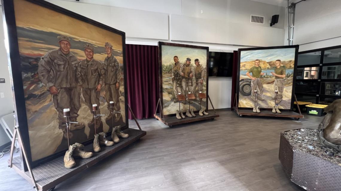 Traveling memorial honors soldiers who died in Iraq | 9news.com