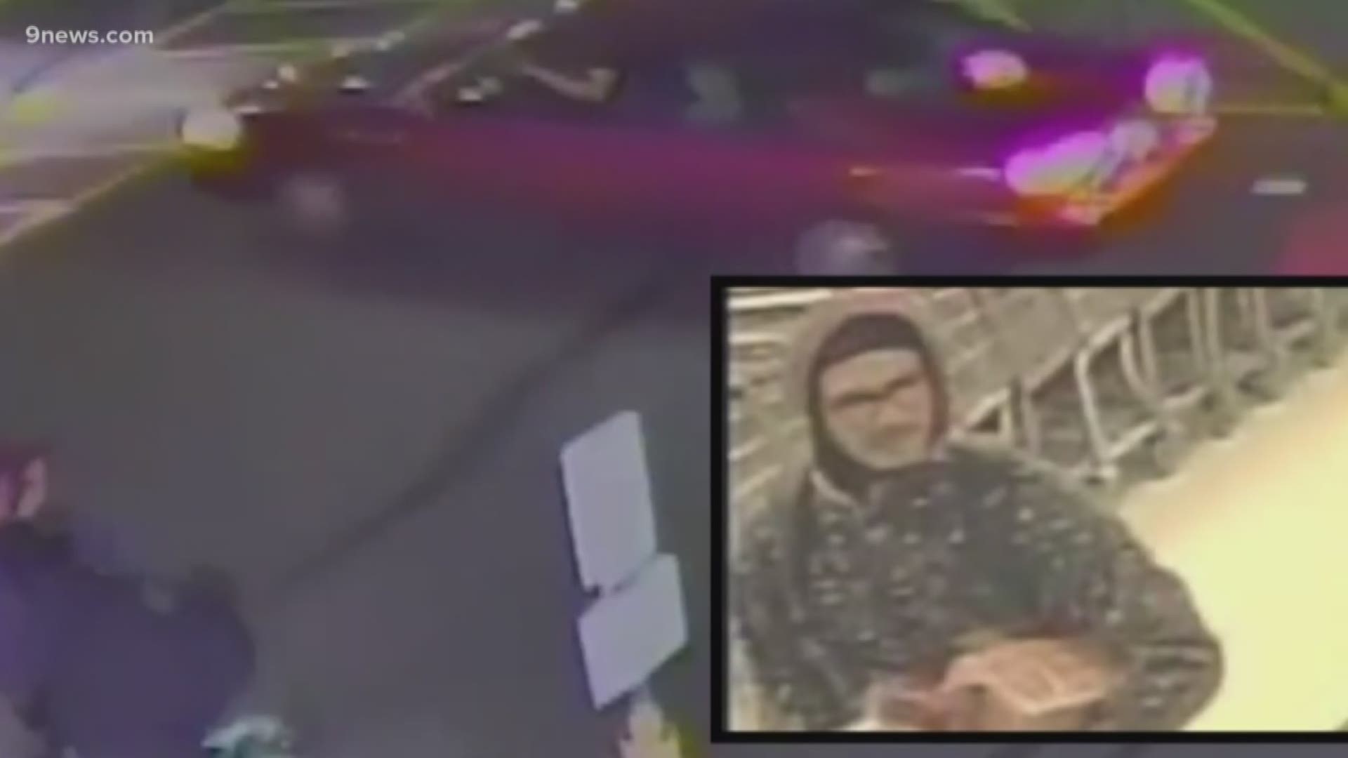 He was brutally attacked by a stranger in the grocery store parking lot, and now the Aurora Police Department is asking for the public's help in finding that person.