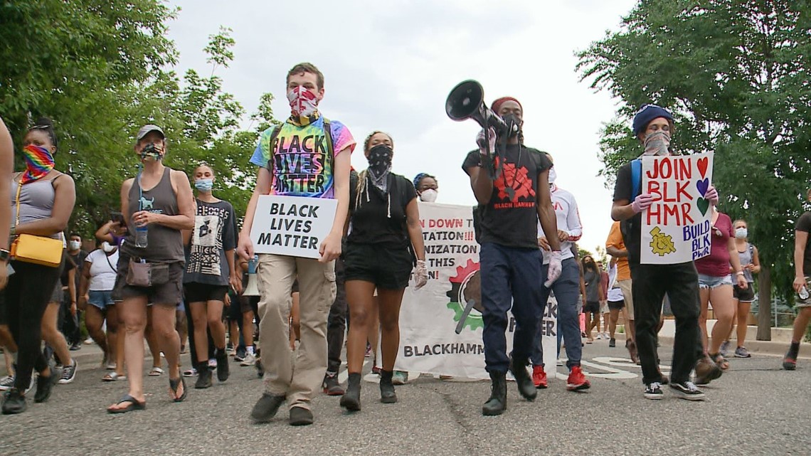 Denver teens host march against violence in Montbello | 9news.com