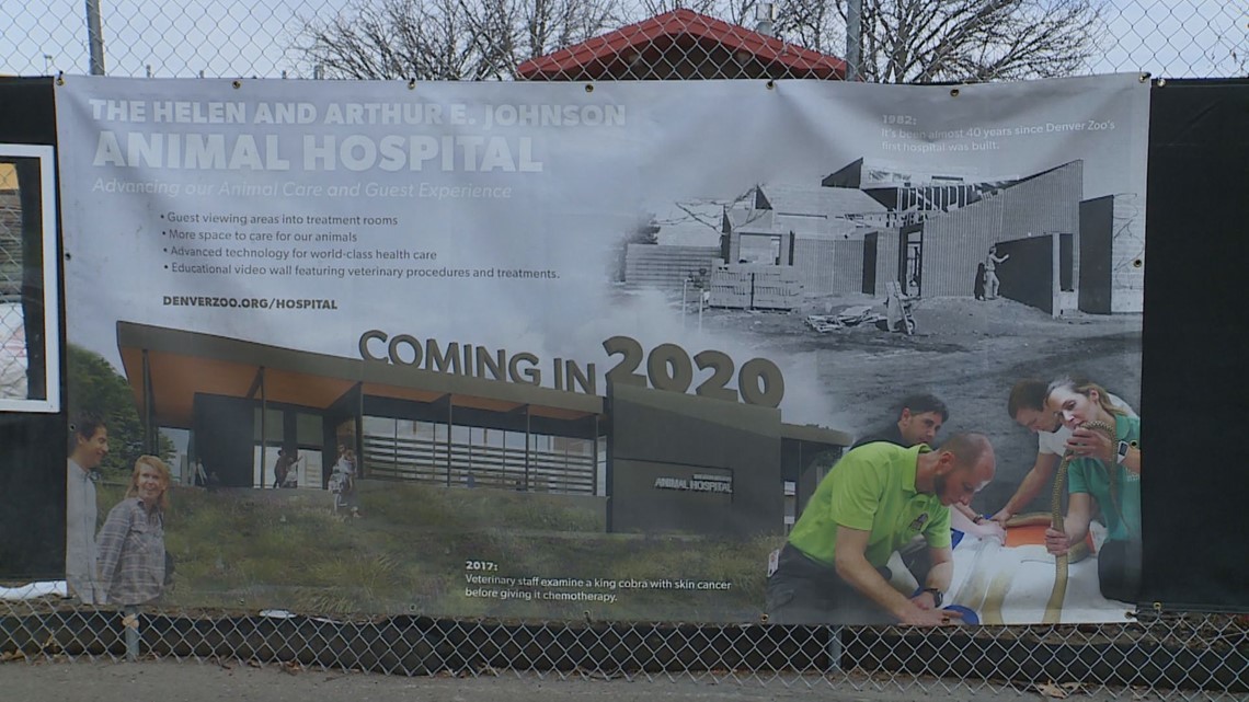 New animal hospital at Denver Zoo is halfway complete