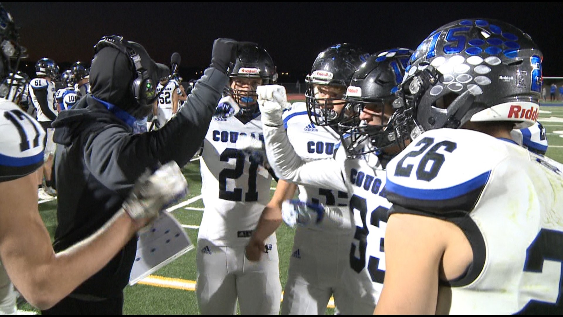 The Cougars dealt the Silver Knights their first defeat this season, 24-14, on Friday night.