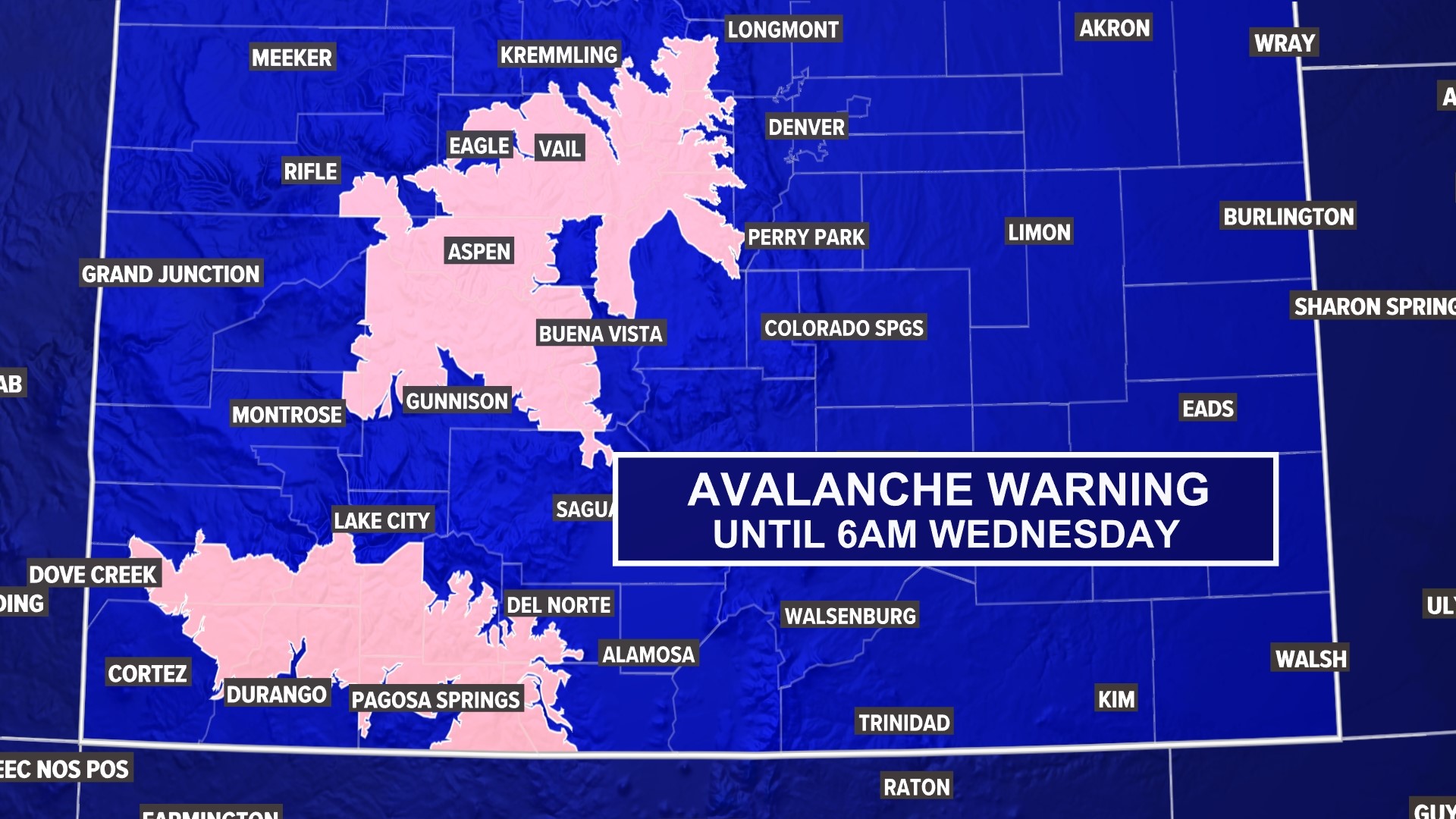 Snow returns to Denver, mountains: Winter weather in Colorado | 9news.com