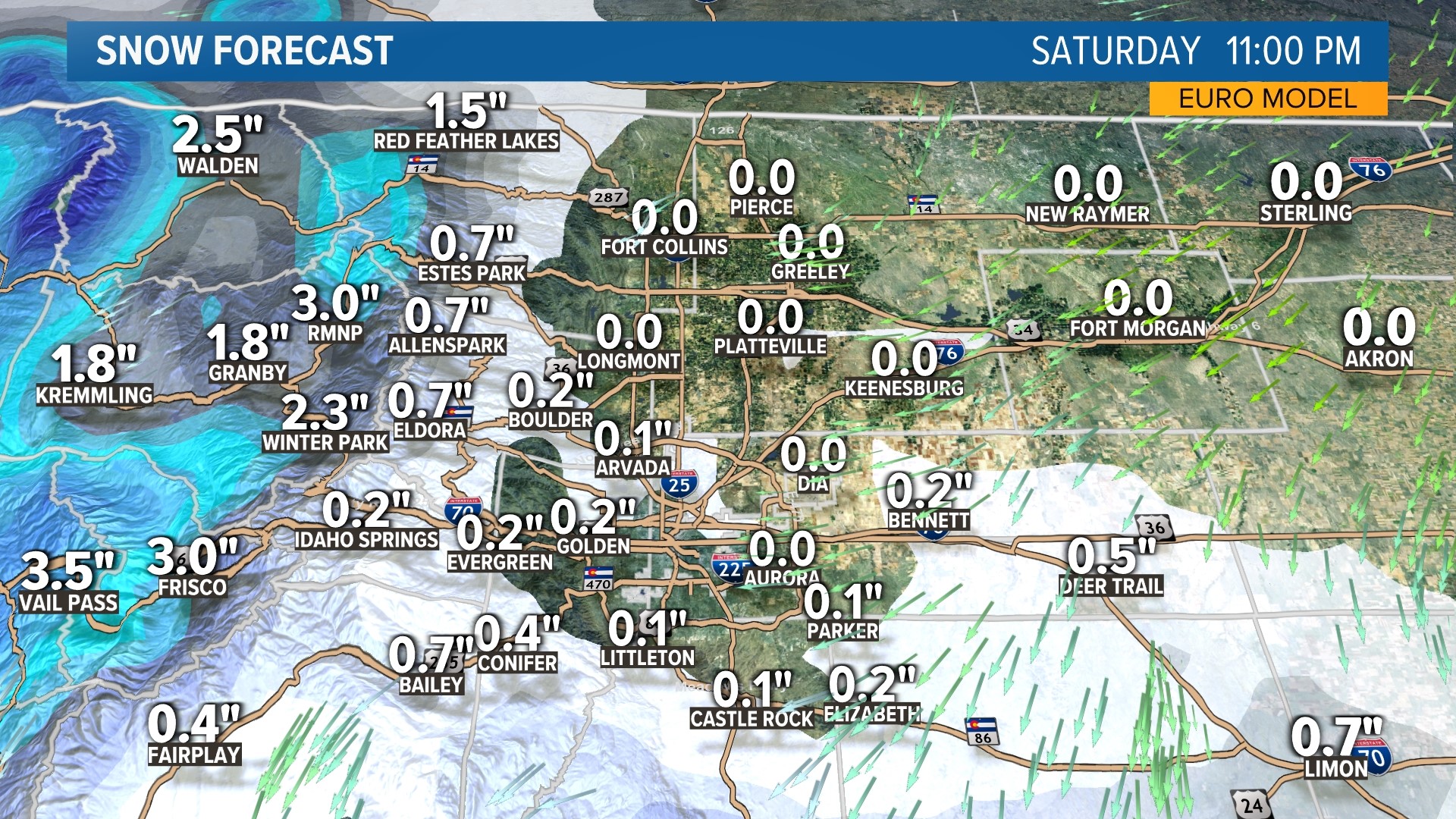 9NEWS snow blog: Next storm cycle headed to Colorado | 9news.com