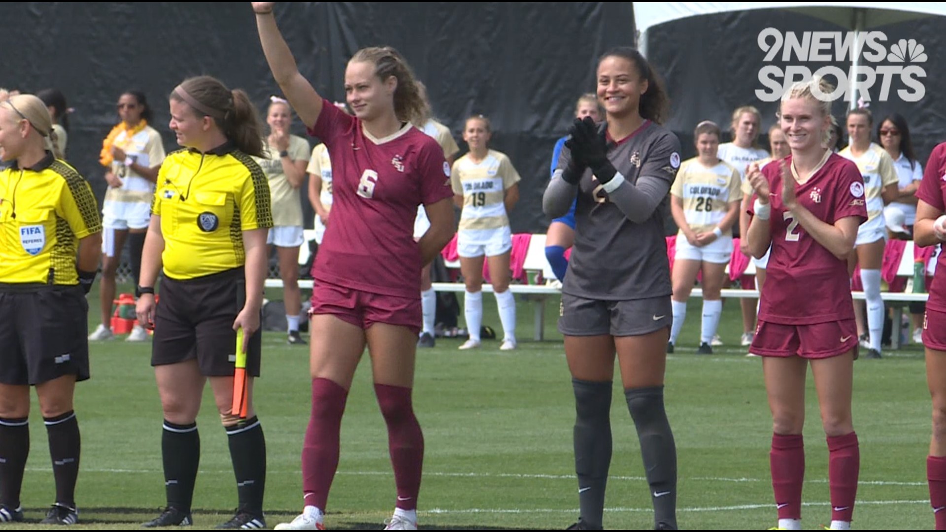 Fossil Ridge graduate Jaelin Howell returned to Colorado with her Florida State soccer team. She celebrated with family and reminisced on her time with the USWNT.