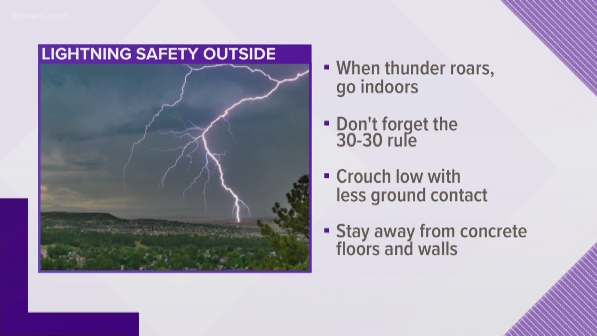 What to do during lightning storms: Tips for indoor and outdoor safety