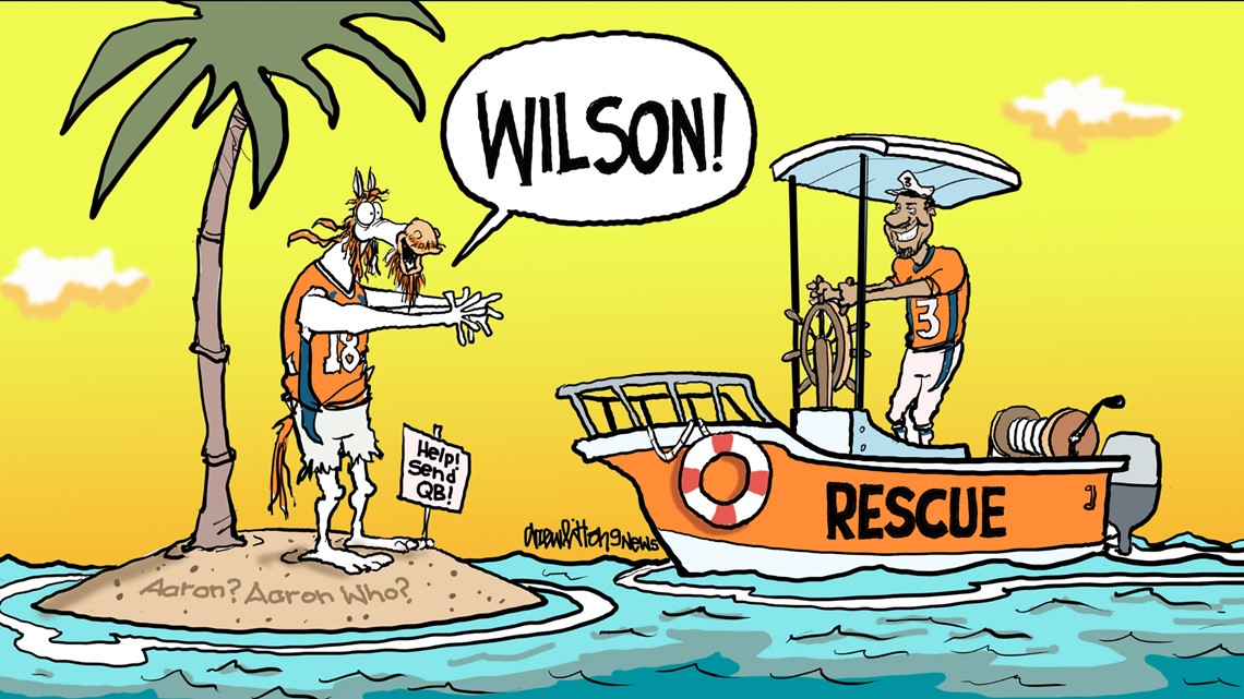 Denver Broncos trading for Seahawks quarterback Russell Wilson