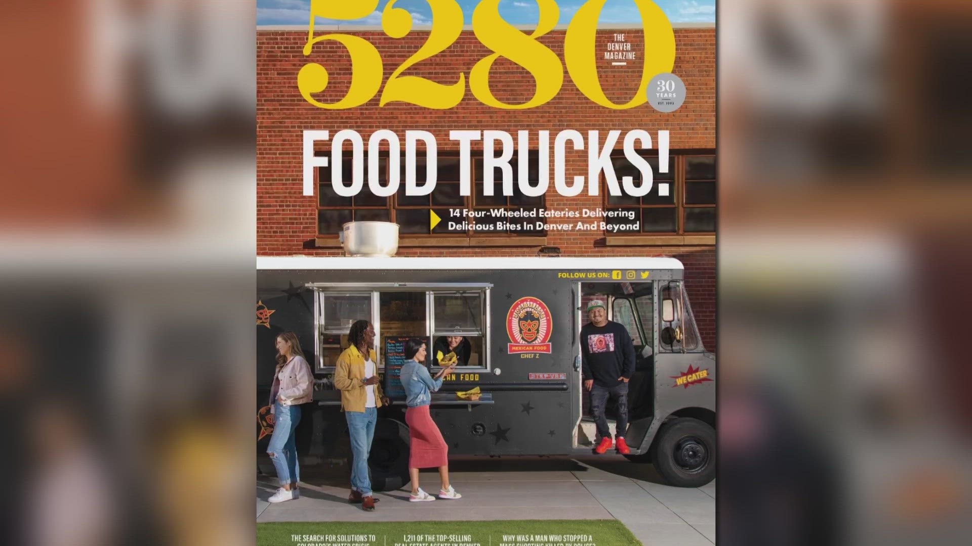 5280 Magazine's March issue is all about Denver's food truck scene and the chefs behind it.