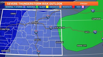 Hot streak continues, with spotty storms to the east