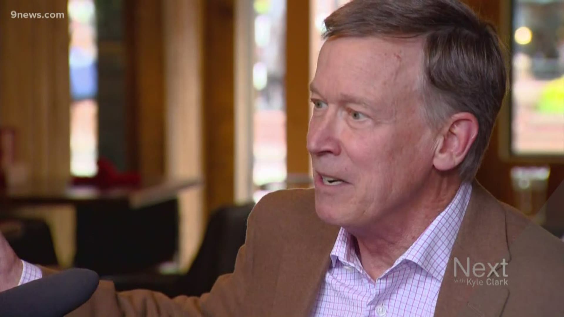 Fresh off his failed presidential campaign, former Governor John Hickenlooper is getting into the Democratic Senate primary. He joins a crowded group of other candidates hoping to challenge Republican Senator Cory Gardner.