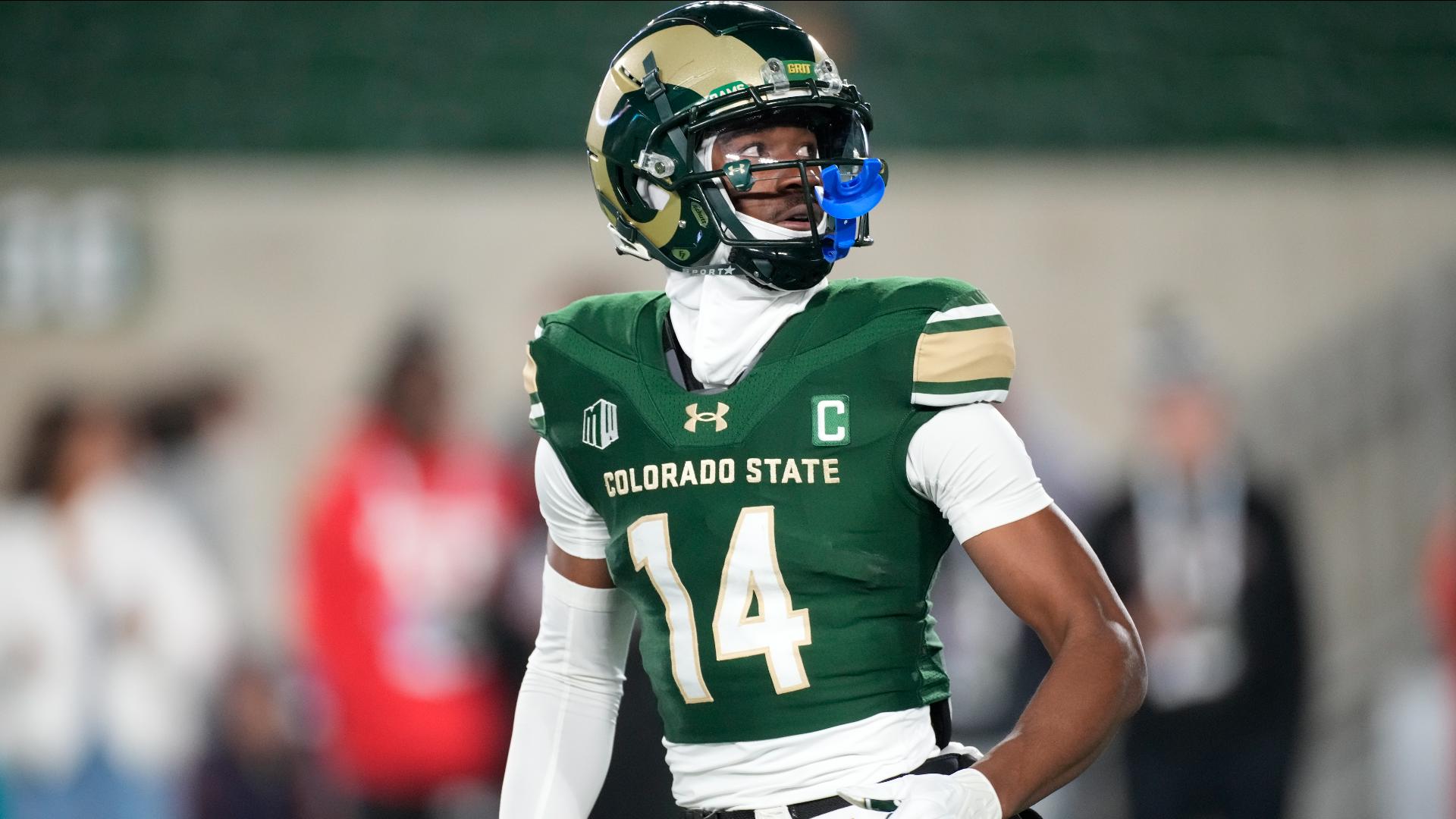 Colorado State's star wide receiver is returning to Fort Collins for one more season.