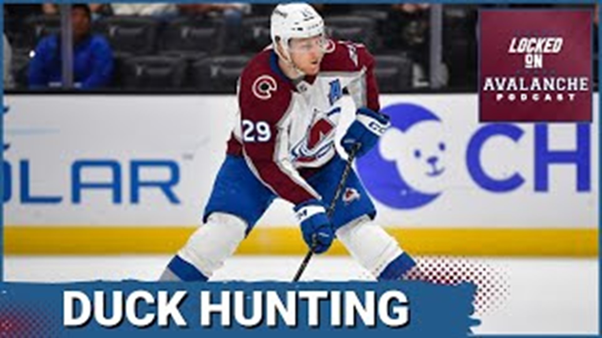 Download Colorado Avalanche Star Player, Nathan MacKinnon on Ice