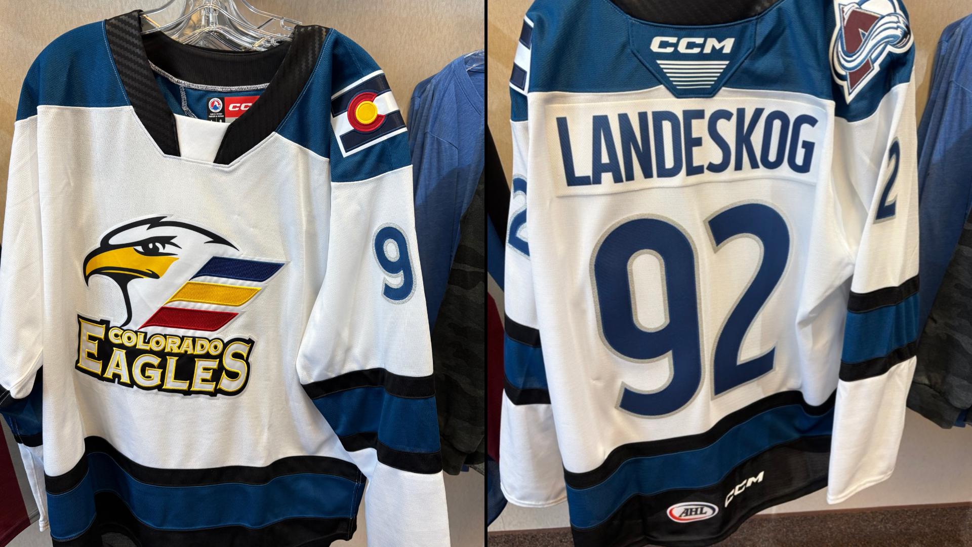 Colorado Eagles selling Landeskog jerseys