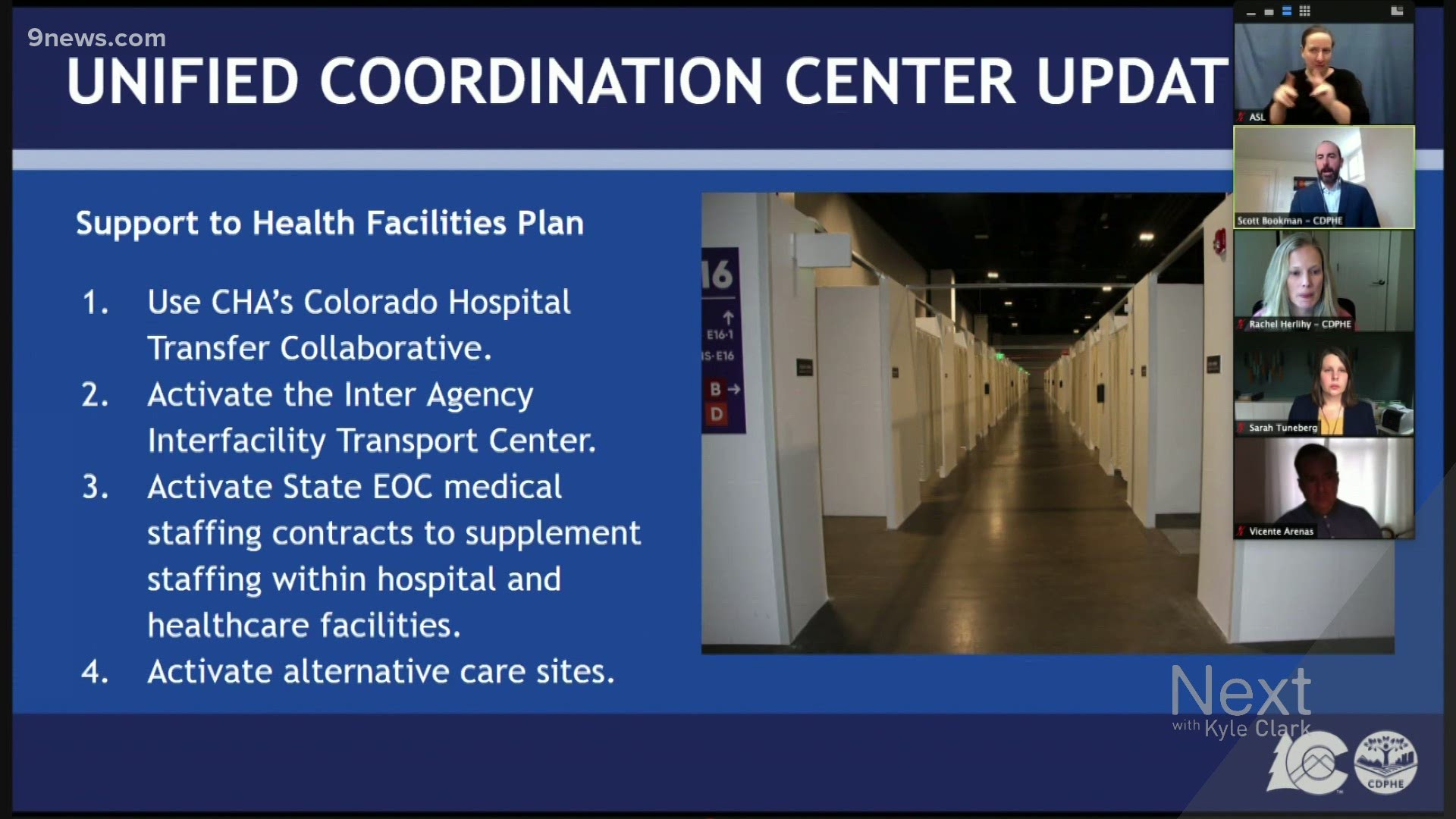 Colorado is preparing its system that will transfer COVID patients to hospitals with capacity, and the state is calling for reinforcements for healthcare workers.