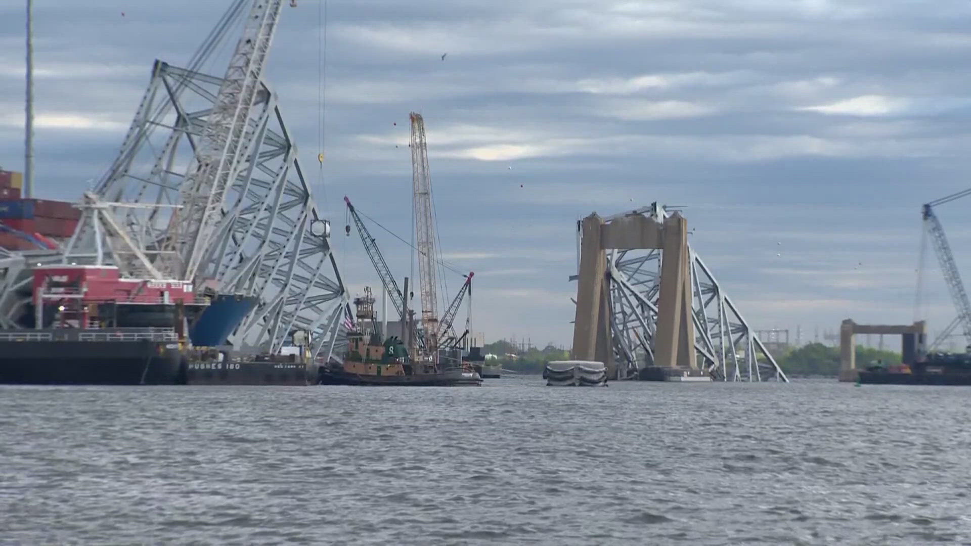 The Francis Scott Key Bridge collapsed in March after a cargo vessel slammed into it. Maryland will get $350 million in insurance payouts.