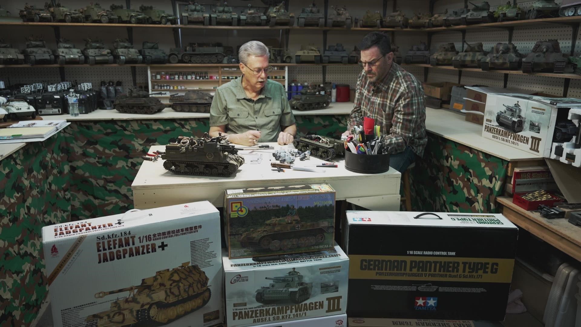 Since 1999, The Front Range Armored Group has put on 'battle days' with model tanks. They worry about their organization's future if they can't find a new home.