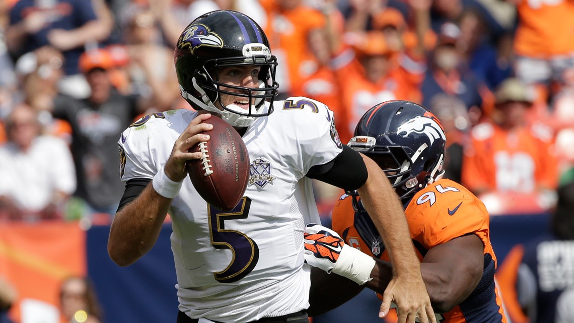 Joe Flacco shines as Baltimore Ravens deal Denver Broncos first loss