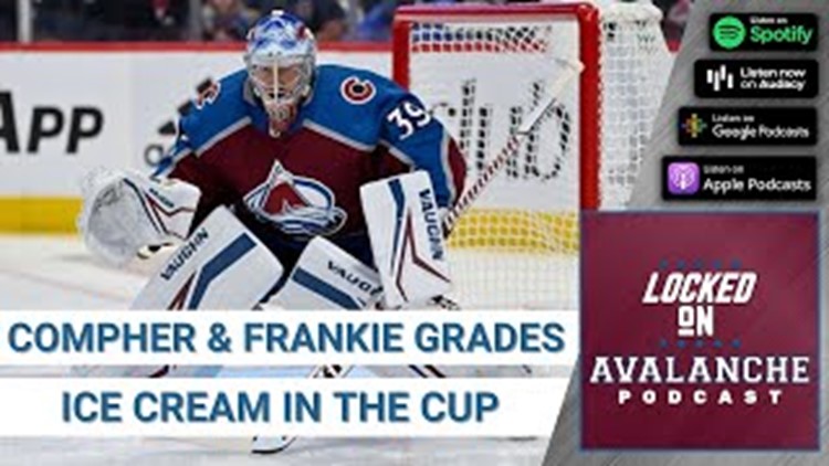 Which Colorado Eagles players could step up? Compher & Francouz grades | Locked on Avalanche Podcast