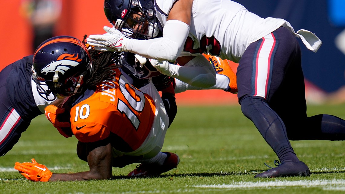 Broncos RG Quinn Meinerz will miss about 4 weeks with a hamstring injury,  per Mike Klis. 