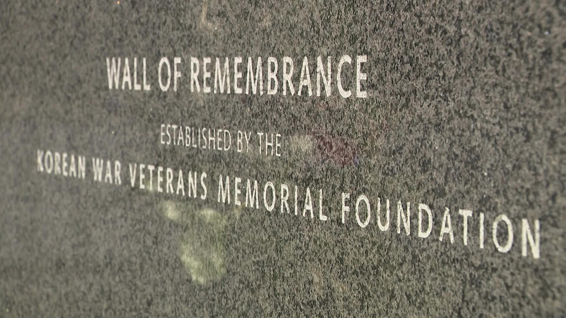 The Korean War Memorial has been the subject of scrutiny all across the country, with names misspelled and others omitted.