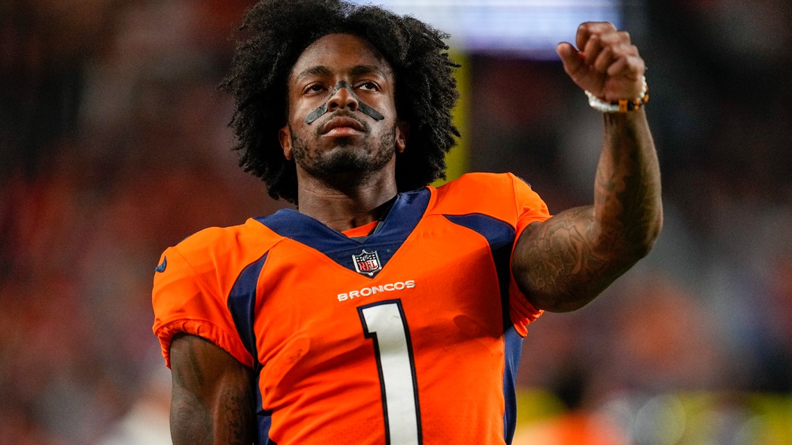 Broncos WR K.J. Hamler switches to No. 1; rookie CB Patrick