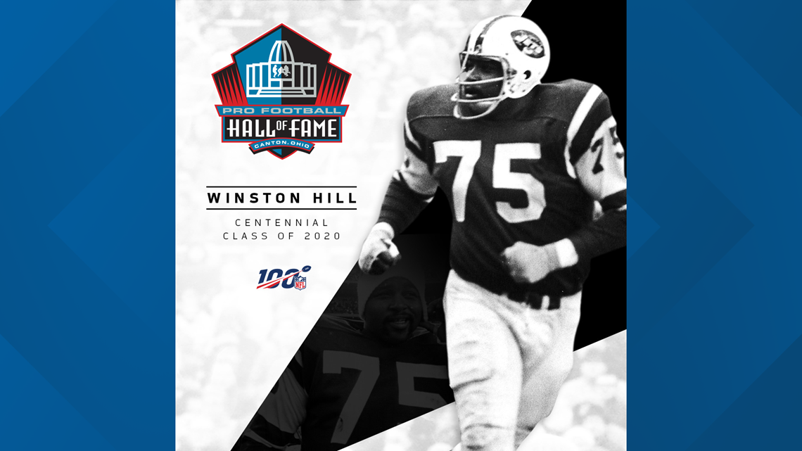 Winston Hill nfl jersey