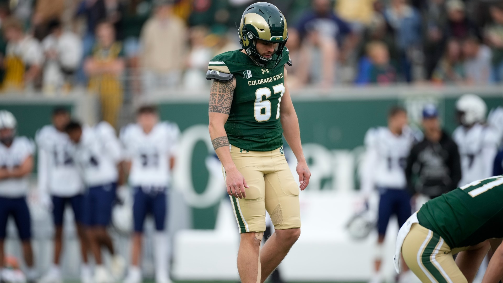 Colorado State kicker Jordan Noyes family man