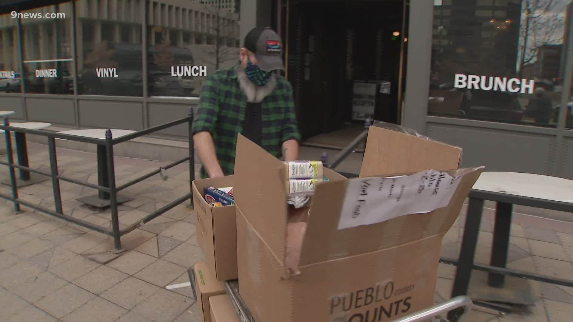 Along with virtual shows, Dazzle Denver is helping out musicians struggling during the pandemic with a food pantry.